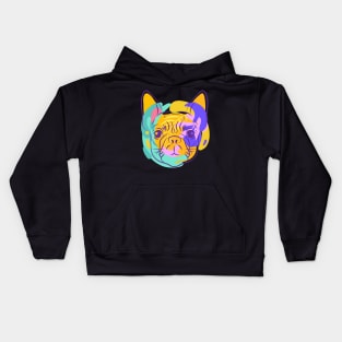 pop art pug Description Kids Hoodie